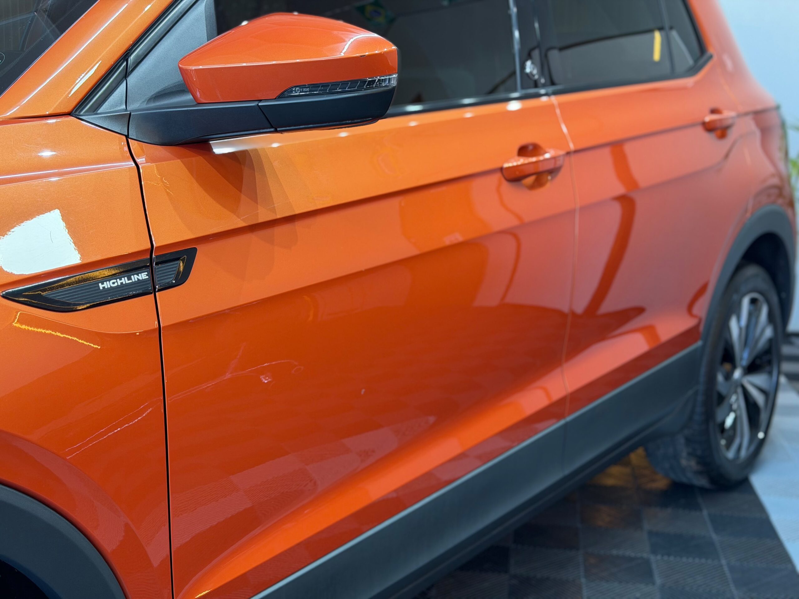 Volkswagen T-CROSS HIGHLINE 250 TSI 2020 Laranja