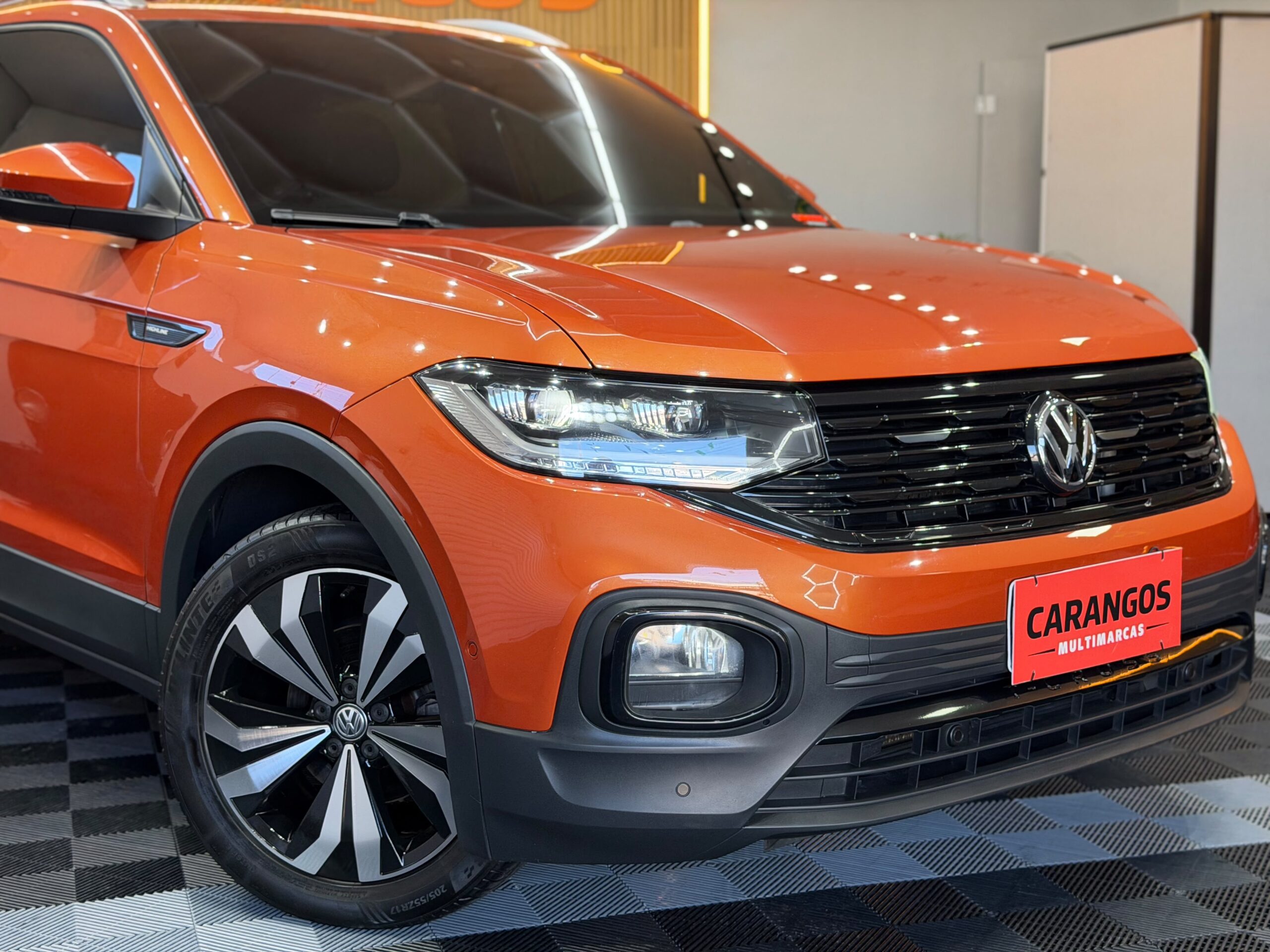 Volkswagen T-CROSS HIGHLINE 250 TSI 2020 Laranja