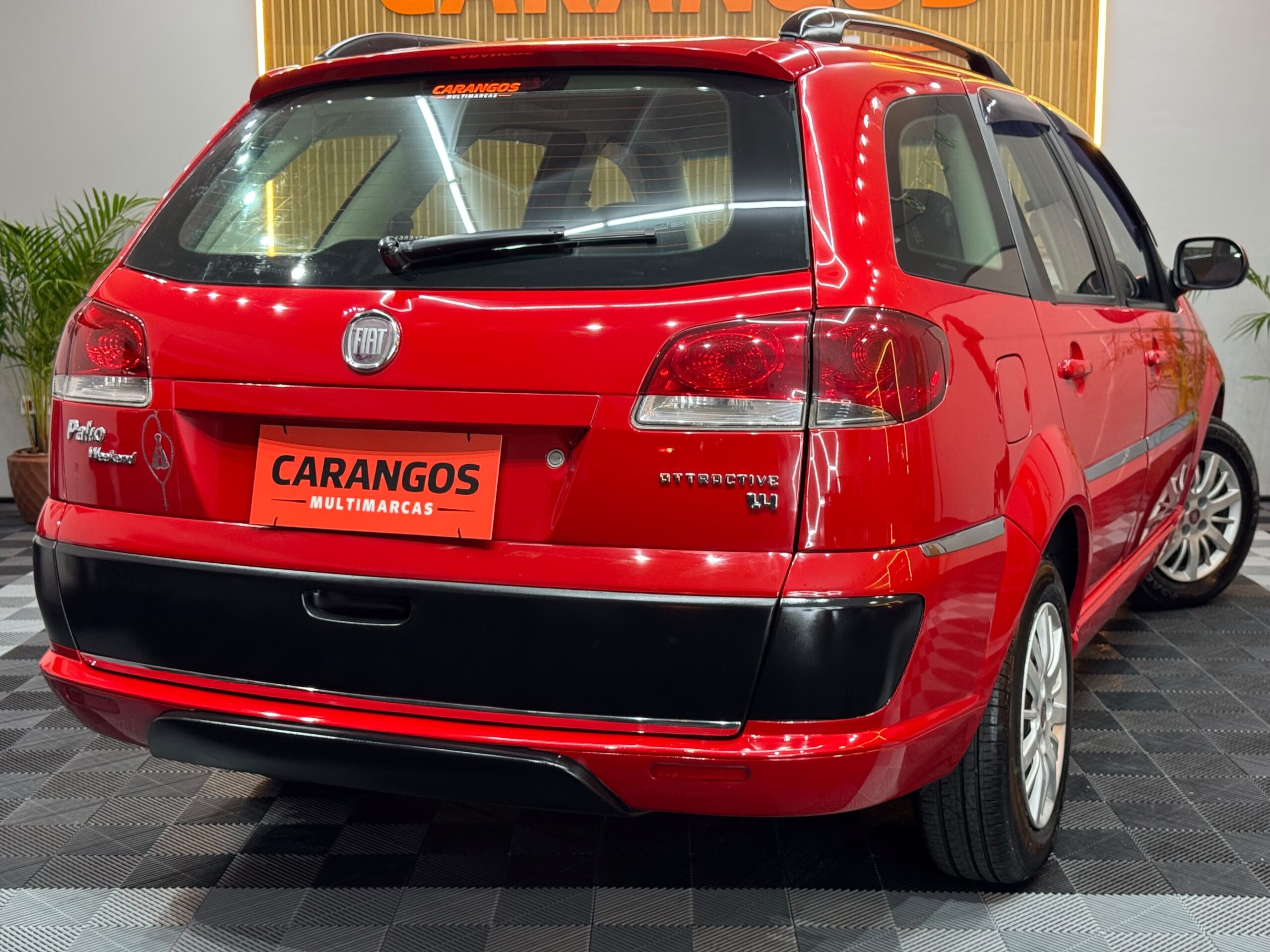 Fiat Palio ATTRACTIVE 2012 Vermelho