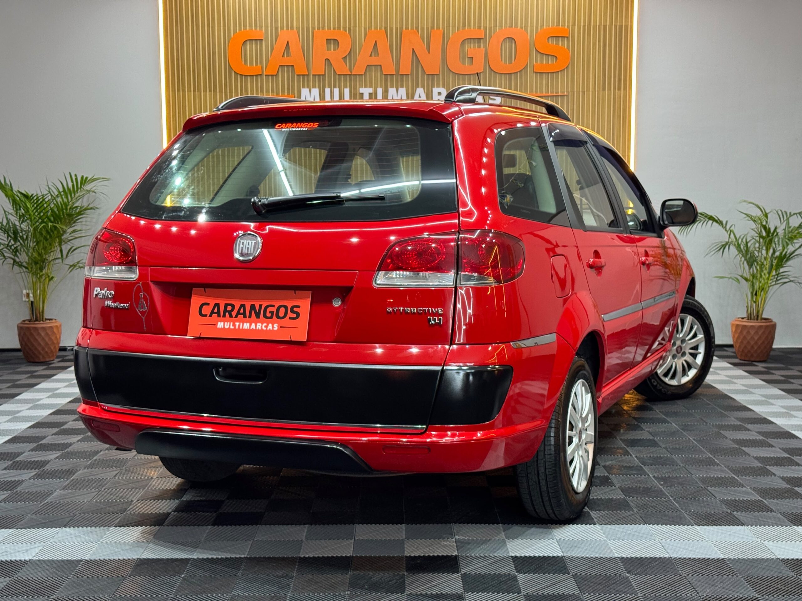 Fiat Palio ATTRACTIVE 2012 Vermelho