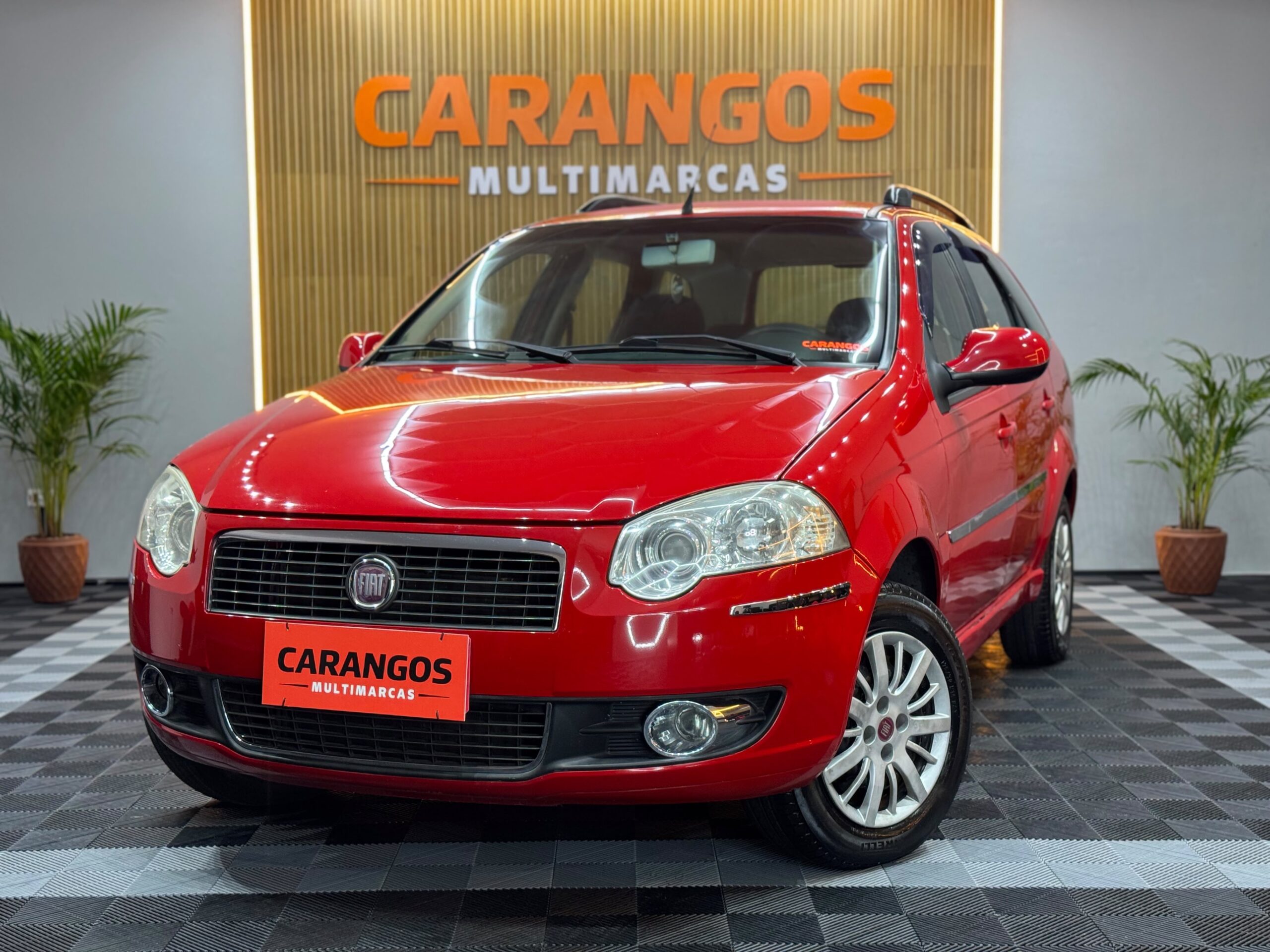 Fiat Palio ATTRACTIVE 2012 Vermelho