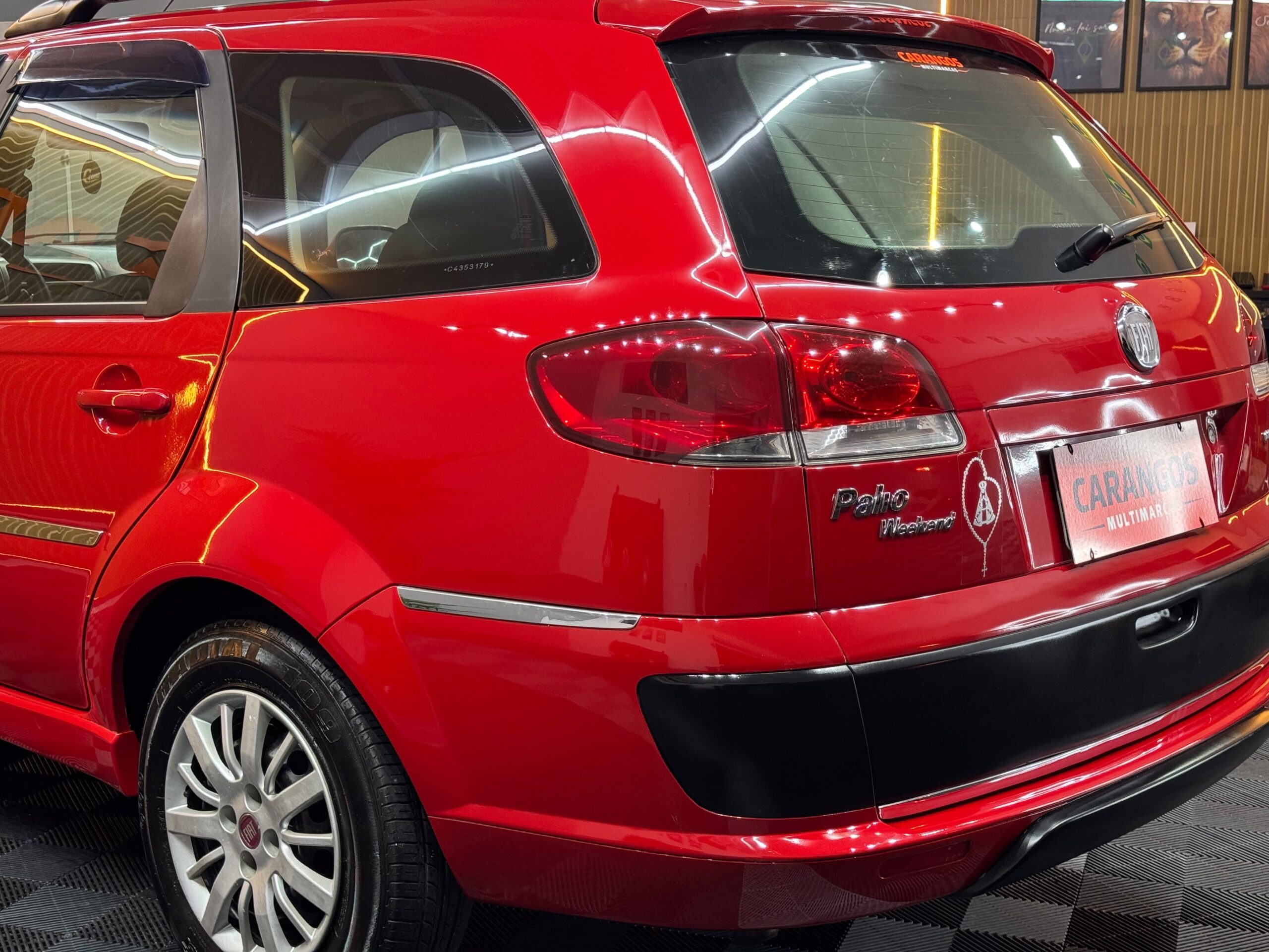 Fiat Palio ATTRACTIVE 2012 Vermelho
